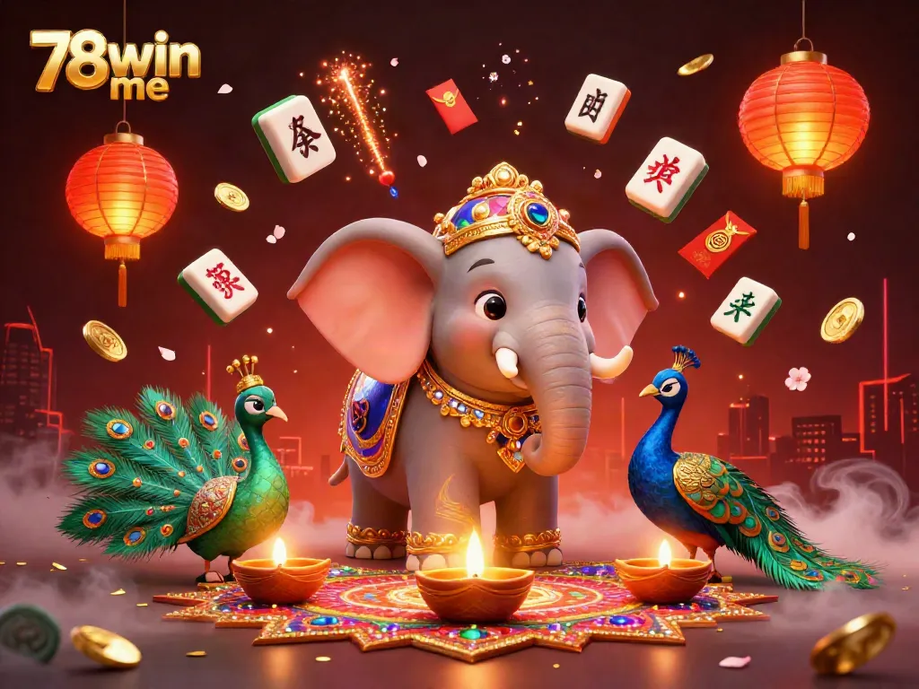 Spin for wins at 78win me with rich casino visuals of vibrant decoration and exciting gaming elements.