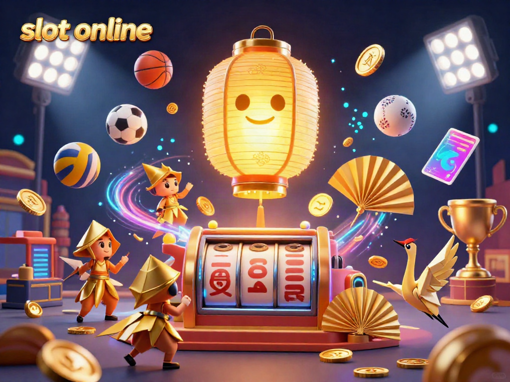 Experience thrilling slot online gameplay with a vibrant and dynamic casino atmosphere.