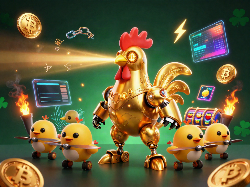 Engage in thrilling casino action with Tupperware-themed characters and vibrant digital elements.